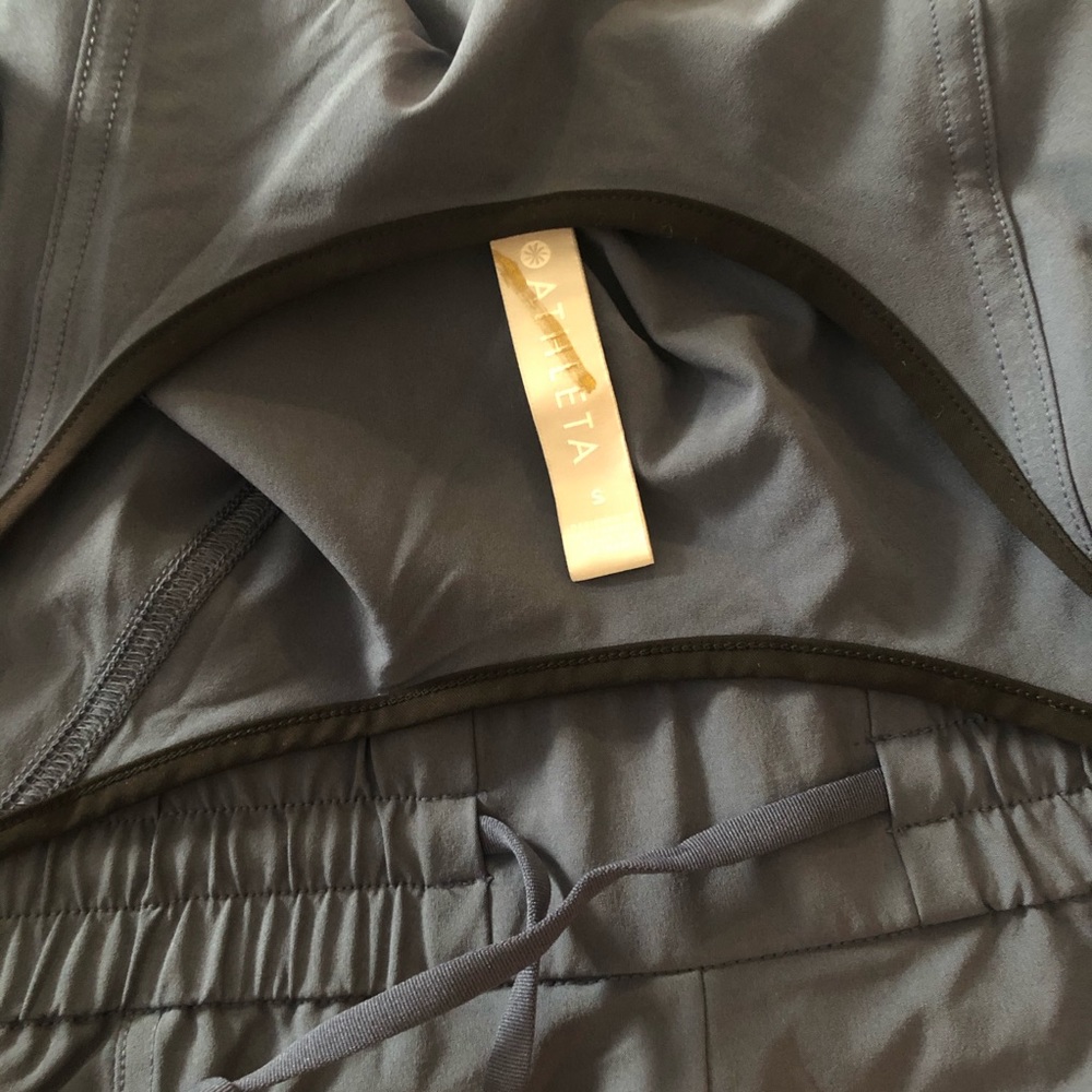 Athleta Unbound Jumpsuit Iron Blue NWOT Small - Picture 6 of 7
